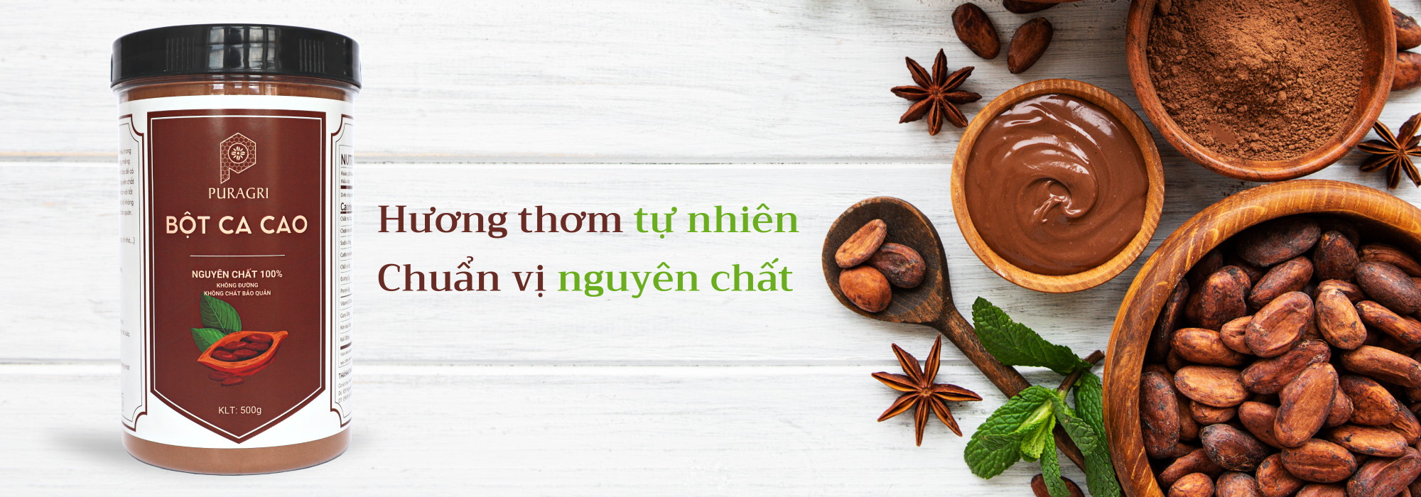 Bột ca cao nguyên chất 