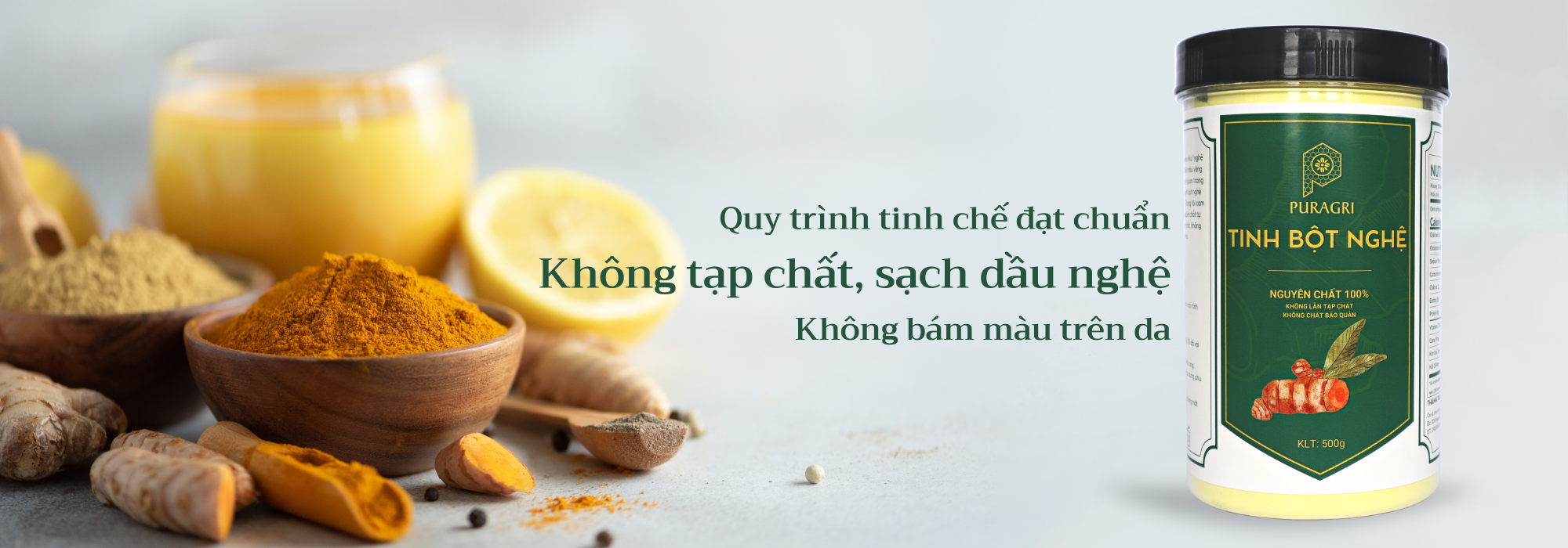 Tinh bột nghệ nguyên chất